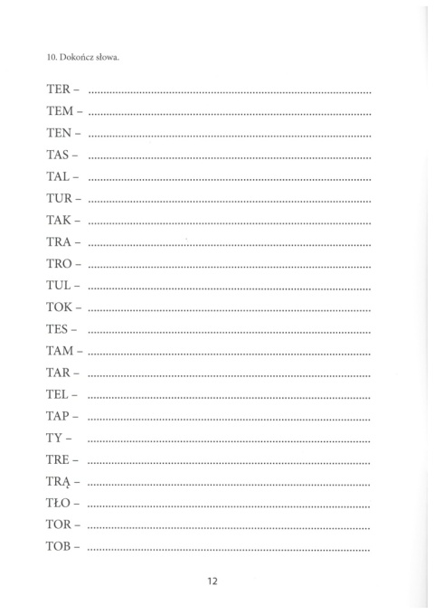 Ćwiczenia na pamięć i koncentrację część III