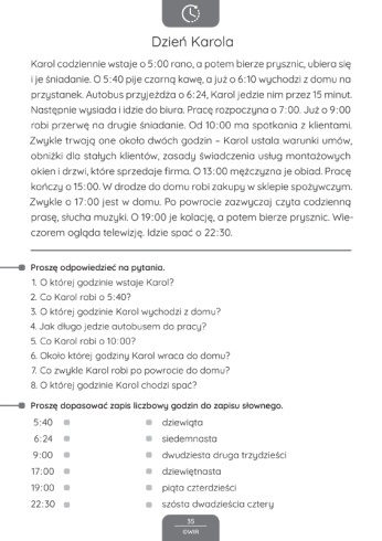 Liczę i rozumiem. Ćwiczenia kalkulii – praca z tekstem