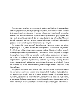 Nigdy za późno. Trening umysłu dla seniorów