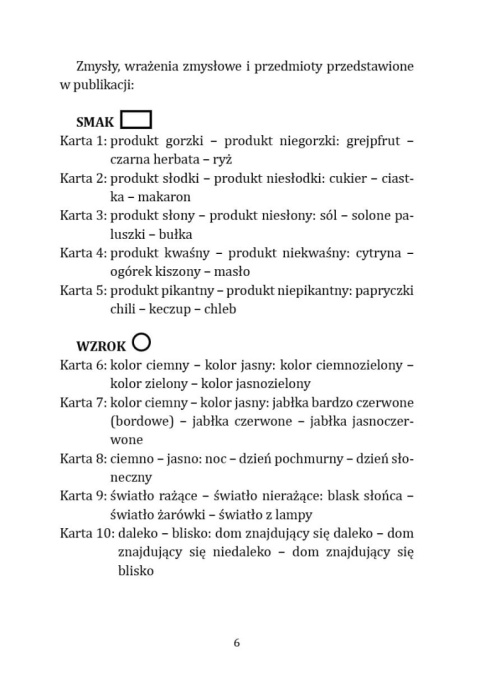 Poznaję świat zmysłami