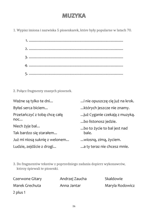 Przypomnij sobie. Ćwiczenia usprawniające pamięć dla osób starszych