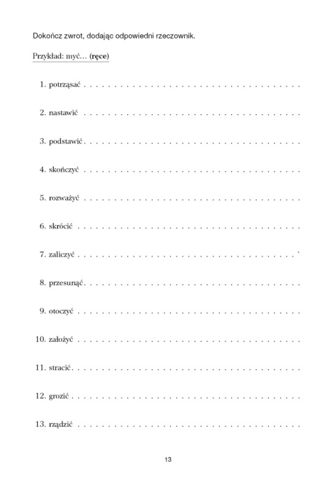 Znów mówię 4 Ćwiczenia językowe do terapii afazji