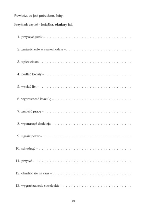 Znów mówię 4 Ćwiczenia językowe do terapii afazji