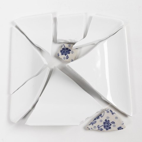 Zestaw Kintsugi Talerzyk na drobiazgi