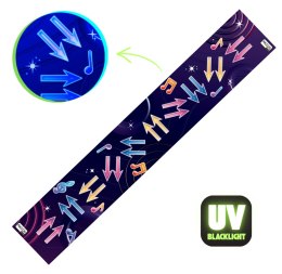 Mata Animacyjna Skaczące Stópki STRZAŁKI UV 50x300 cm Akson