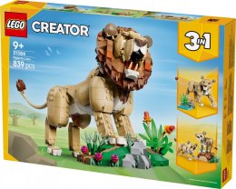 Klocki Creator 31386 Dzikie zwierzęta: Dumny lew