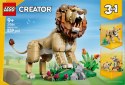 Klocki Creator 31386 Dzikie zwierzęta: Dumny lew