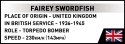 Klocki Fairey Swordfish - Executive Edition 959 klocków