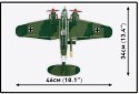 Klocki Heinkel HE 111 H-22 with V1 Flying Bomb 927 elementów