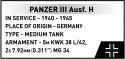 Klocki Panzer III Ausf.H 963 elementy