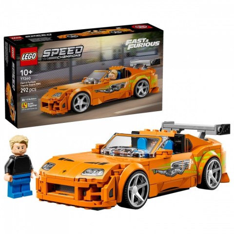 Klocki Speed Champions 77260 Szybcy i wściekli Toyota Supra MK4