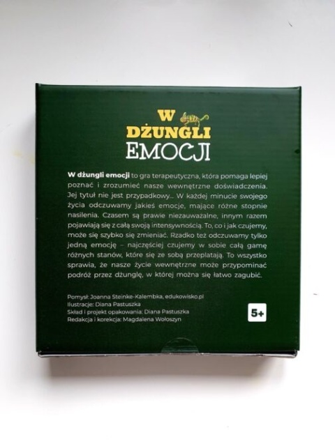 W dżungli emocji. Gra terapeutyczna pomagająca odnaleźć się w gąszczu emocji