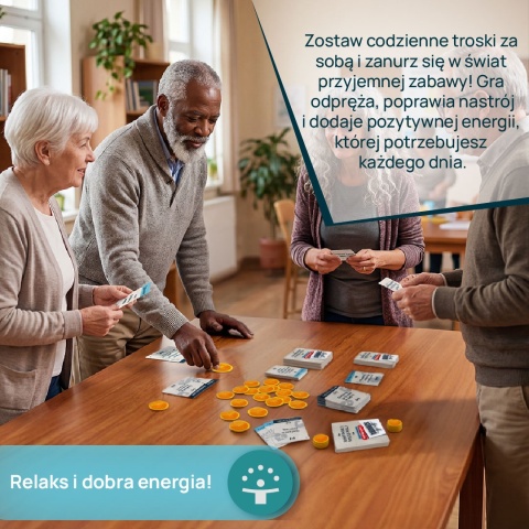 Gra dla Seniora. Ćwiczenia Dwuzadaniowe