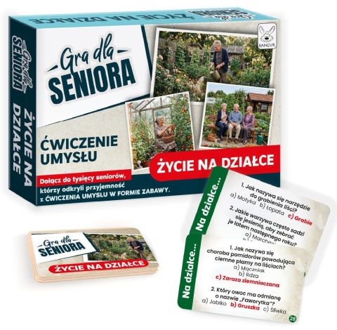 Gra dla Seniora. Życie na działce