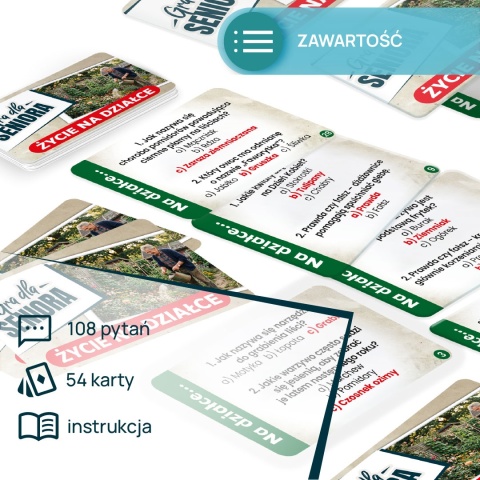 Gra dla Seniora. Życie na działce