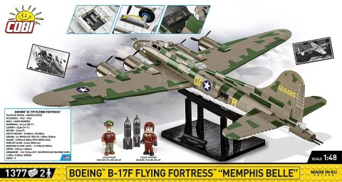 Klocki HC WWII BOEING B-17F FLYING FORT. E.E1376