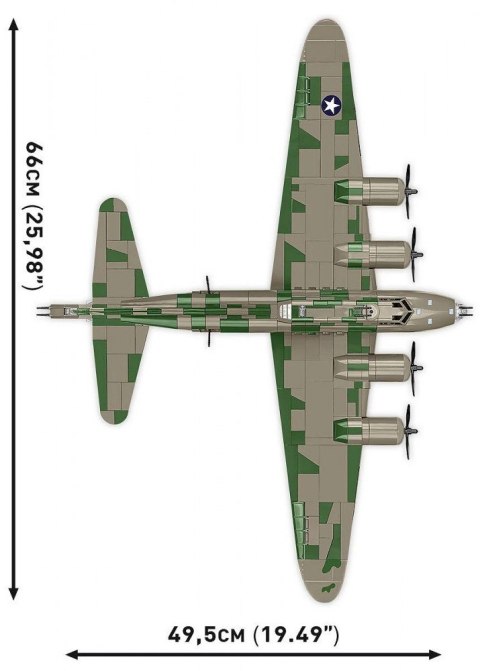 Klocki HC WWII BOEING B-17F FLYING FORT. E.E1376