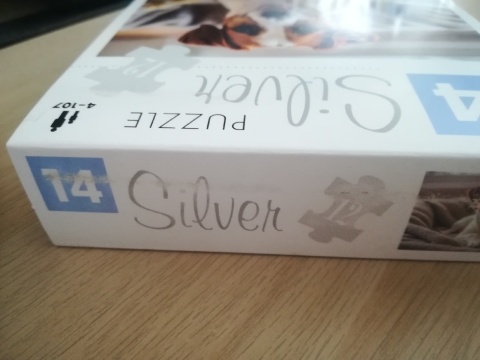 OUTLET Puzzle 12 el. Pies Silver