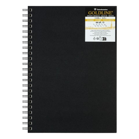 Szkicownik Goldline A4 Spirala Ivory Portret