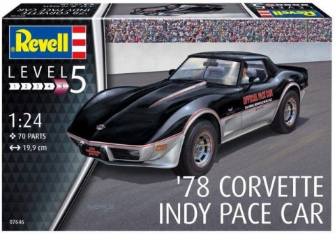 Model plastikowy Corvette Indy Pace 78 Car