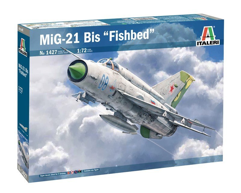 Model plastikowy Mig-21 Bis Fishbed