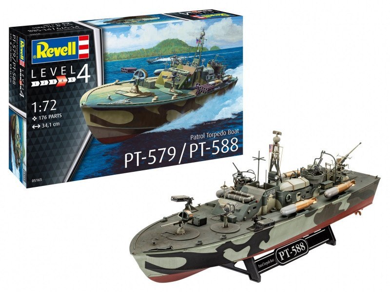 Model plastikowy Patrol Torpedo Boat PT-588/P