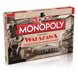 Monopoly Warszawa XXlecie, HASBRO, gra planszowa dla seniora