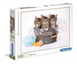 Puzzle 500 elementów High Quality Kittens and Soap