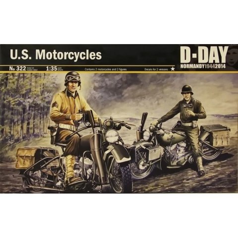 ITALERI U.S. Motorcyles WWII D-Day