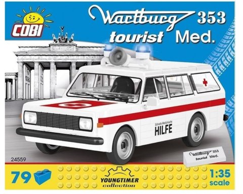 Klocki plastikowe Wartburg 353 tourist Med