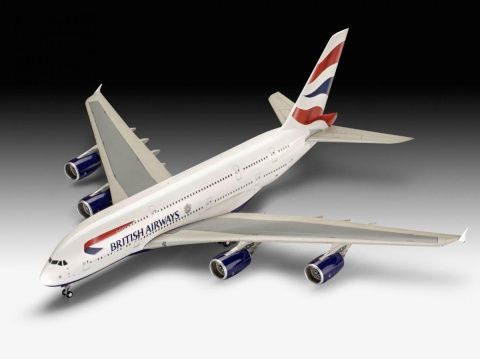 Model plastikowy A-380-800 British Airways