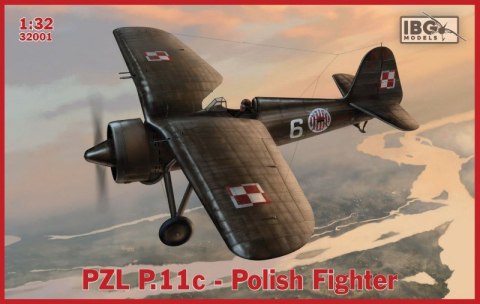 Plastikowy model do sklejania PZL P.11c Polish Fighter 1/32