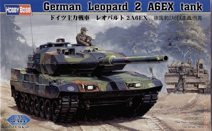 HOBBY BOSS German Tank Leopard 2 A6EX