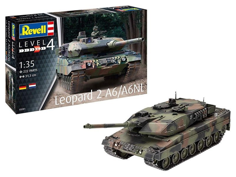 Model plastikowy Leopard 2A6/A6NL