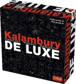 Gra Kalambury De Luxe, Trefl, gra planszowa, gra towarzyska dla seniora