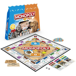 Gra Monopoly Koty kontra Psy, Hasbro