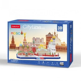 Puzzle 3D City Line Moskwa, 204 el.