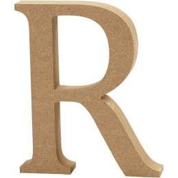 Litera R z MDF H: 13 cm
