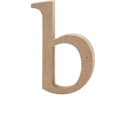 Litera b z MDF H: 13 cm