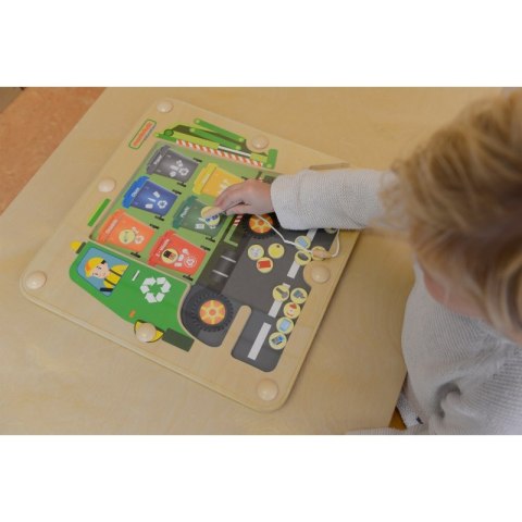 Sortowanie Śmieci Segregowanie Odpadów Edukacyjna Tabliczka Masterkidz