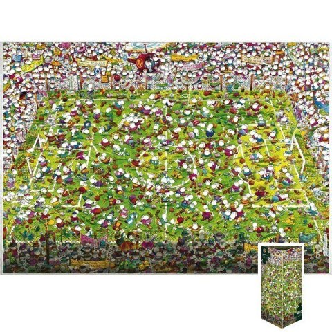 Puzzle 4000 elementów Crazy World Cup, Mordillo