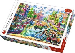 Puzzle 1500 elementów - Kanał Amsterdamski