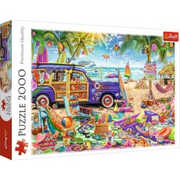Puzzle 2000 elementów Tropikalne wakacje