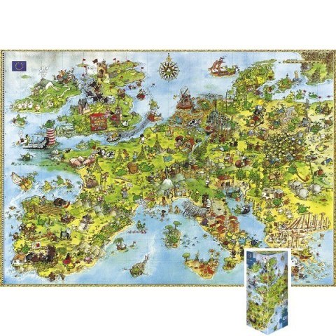 Puzzle 4000 EL. United Dragons of Europe Degano