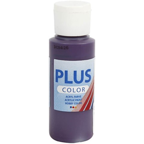 Farba akrylowa PLUS Color 60 ml Bakłażanowa