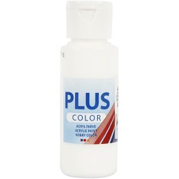 Farba akrylowa PLUS Color 60 ml Biała