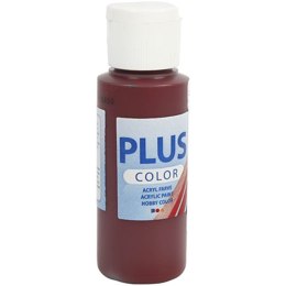 Farba akrylowa PLUS Color 60 ml Bordowa