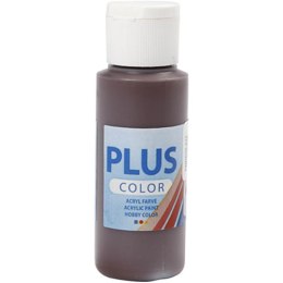 Farba akrylowa PLUS Color 60 ml Czekoladowa