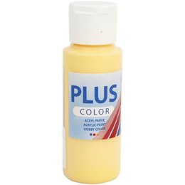 Farba akrylowa PLUS Color 60 ml Krokusowo Żółta
