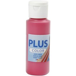 Farba akrylowa PLUS Color 60 ml Podst. Czerwień